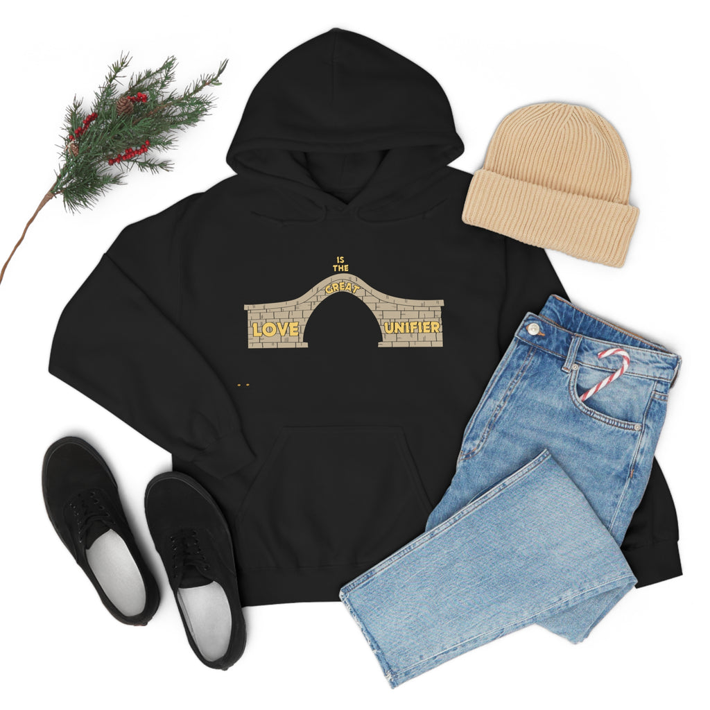 Unisex Heavy Blend Hooded Sweatshirt Love Is The Great Unifier