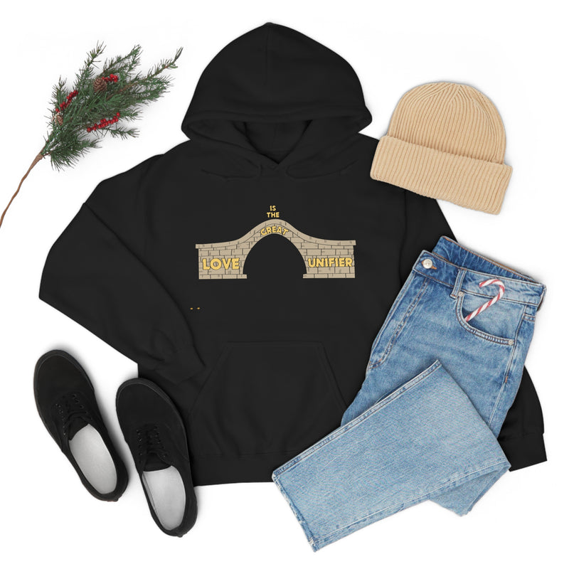 Unisex Heavy Blend Hooded Sweatshirt Love Is The Great Unifier