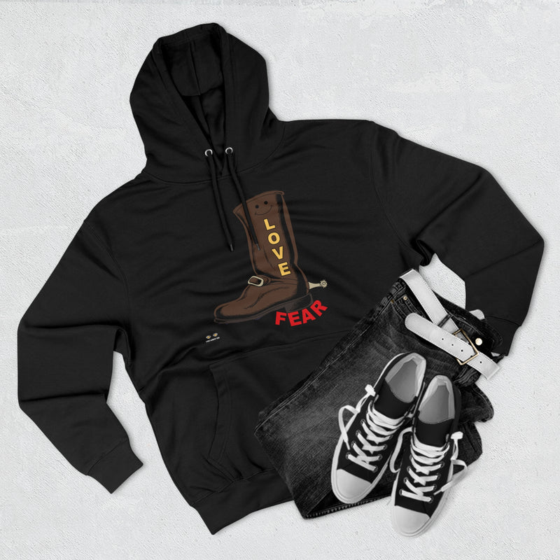 Copy of Unisex Premium Pullover Hoodie...Love Over Fear