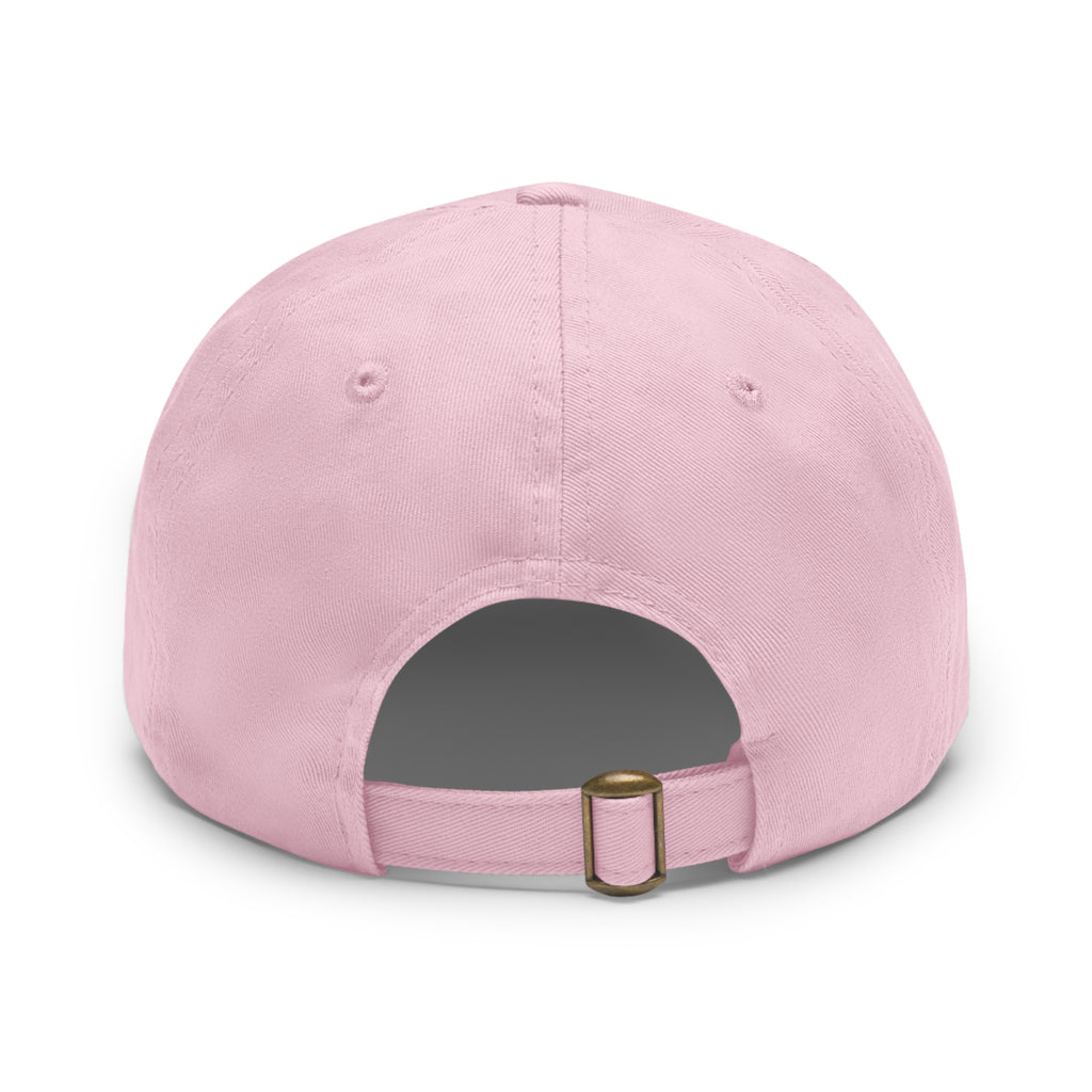 Dad Hat with Leather Patch. People Of The Light