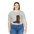 Unisex Jersey Short Sleeve Tee. Love Over Fear