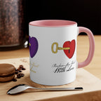 Two-Tone Accent Mug For Coffee Lovers