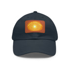 Dad Hat with Leather Patch. People Of The Light