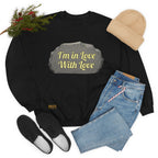 Unisex Heavy Blend Crewneck Sweatshirt In Love With Love