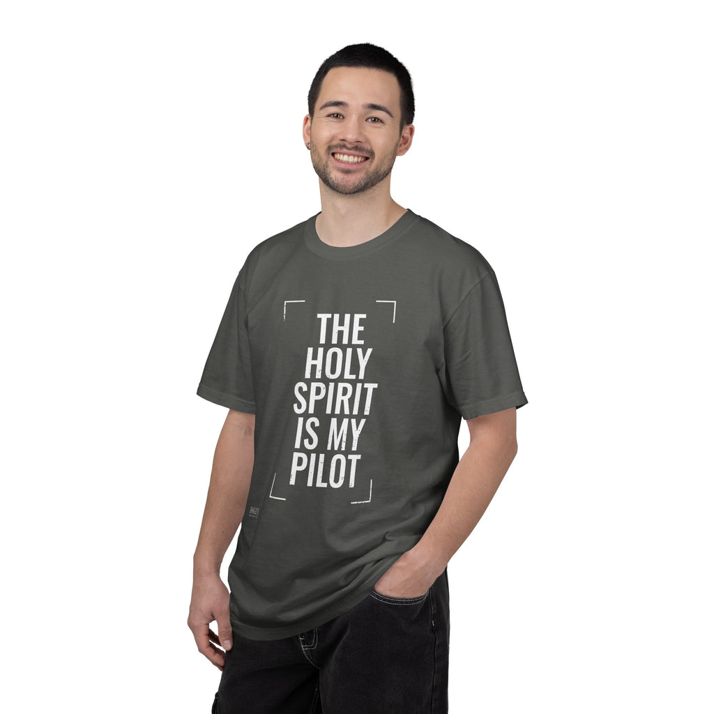 Holy Spirit Is My Pilot T-Shirt — Christian Faith Graphic Tee