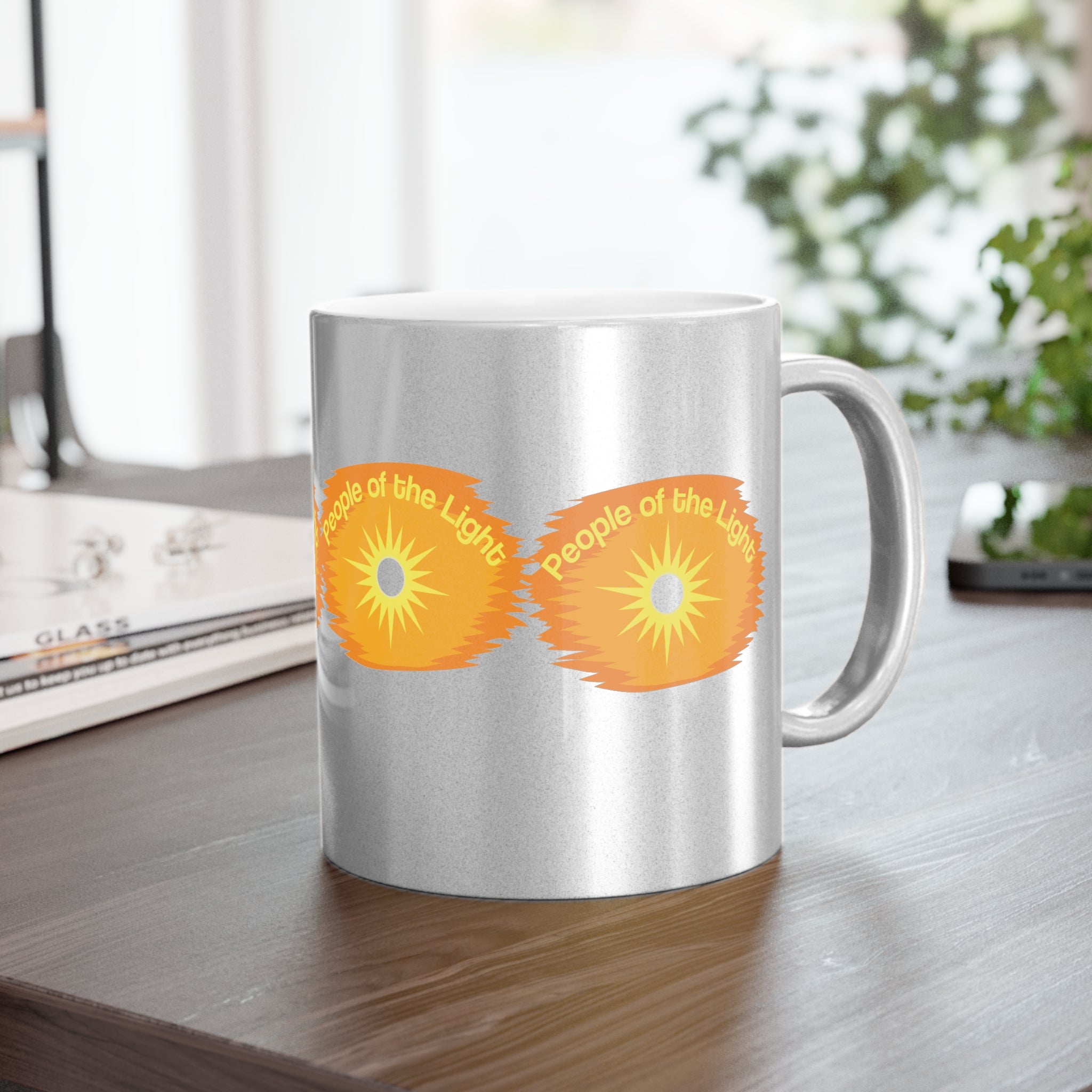 Metallic Mug (SilverGold) People Of The Light