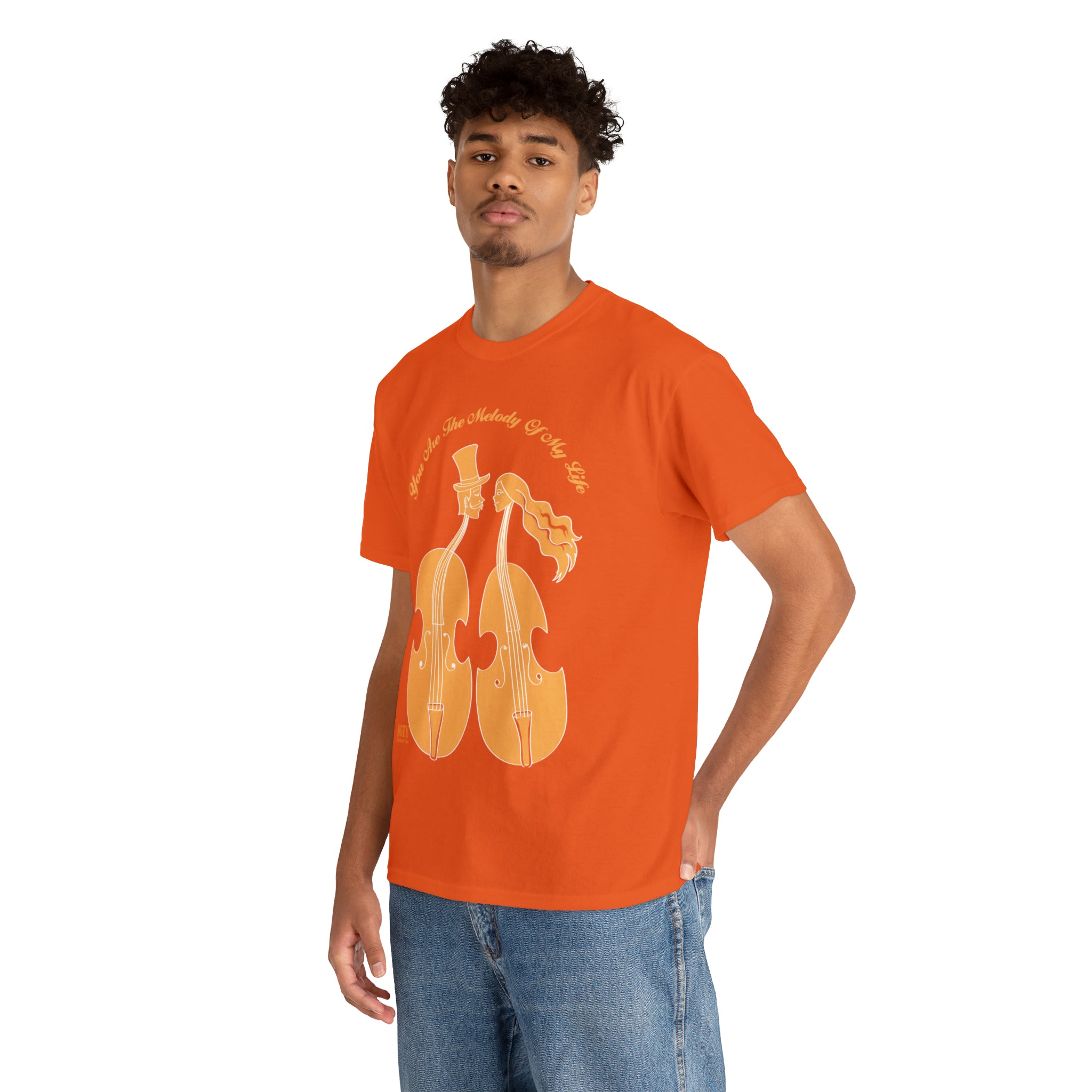 Copy of Unisex Heavy Cotton Tee...You Are The Melody Yel