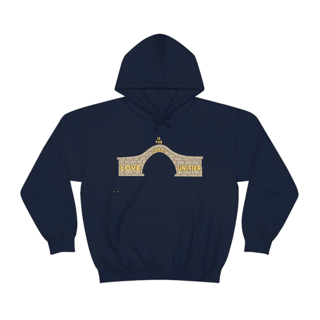 Unisex Heavy Blend Hooded Sweatshirt Love Is The Great Unifier