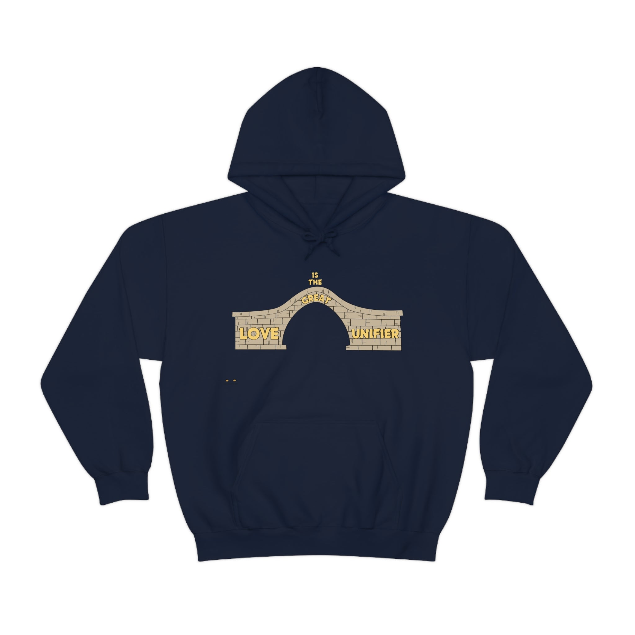 Unisex Heavy Blend Hooded Sweatshirt Love Is The Great Unifier