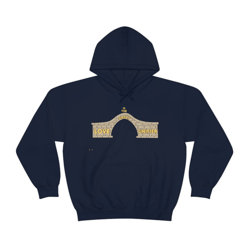 Unisex Heavy Blend Hooded Sweatshirt Love Is The Great Unifier