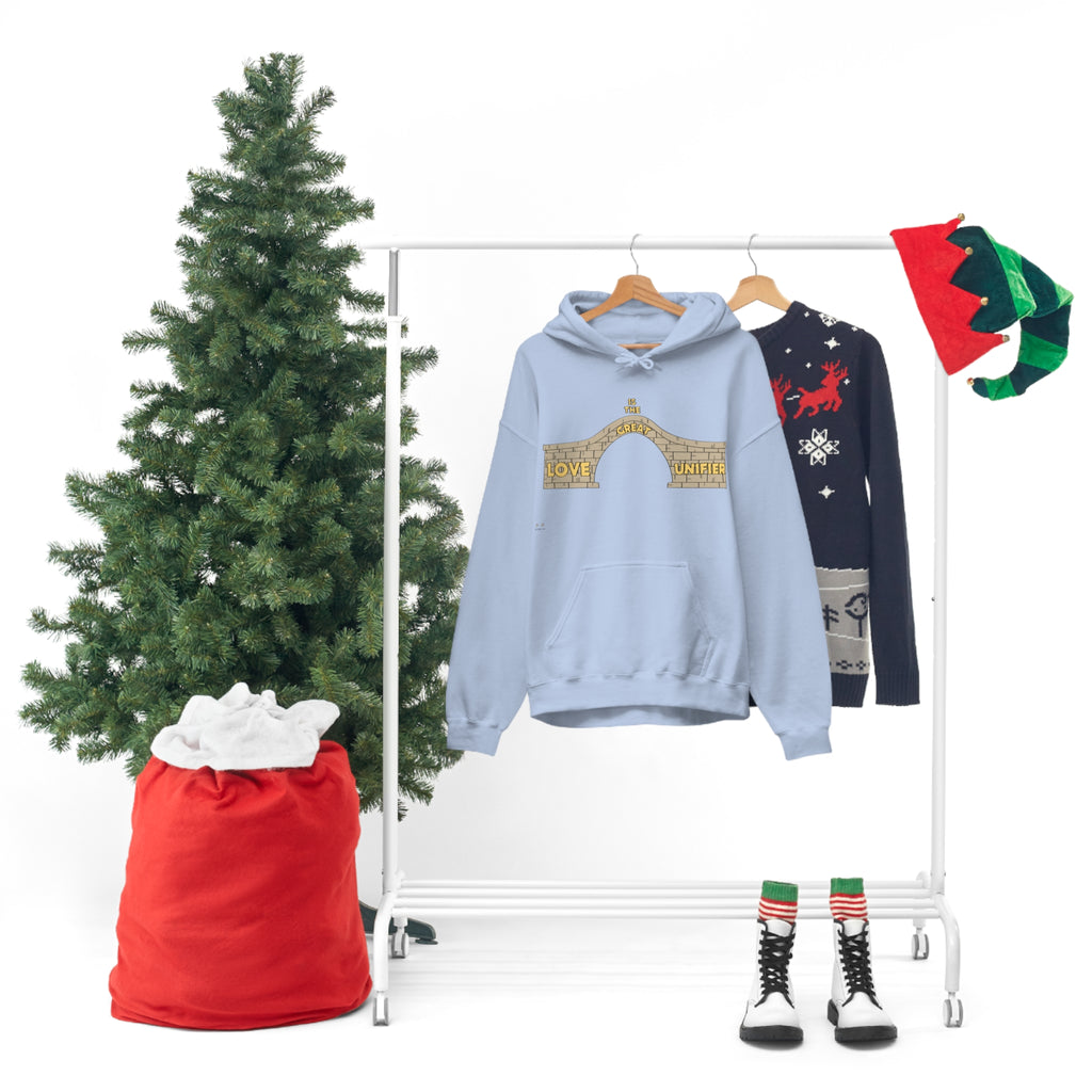 Unisex Heavy Blend Hooded Sweatshirt Love Is The Great Unifier