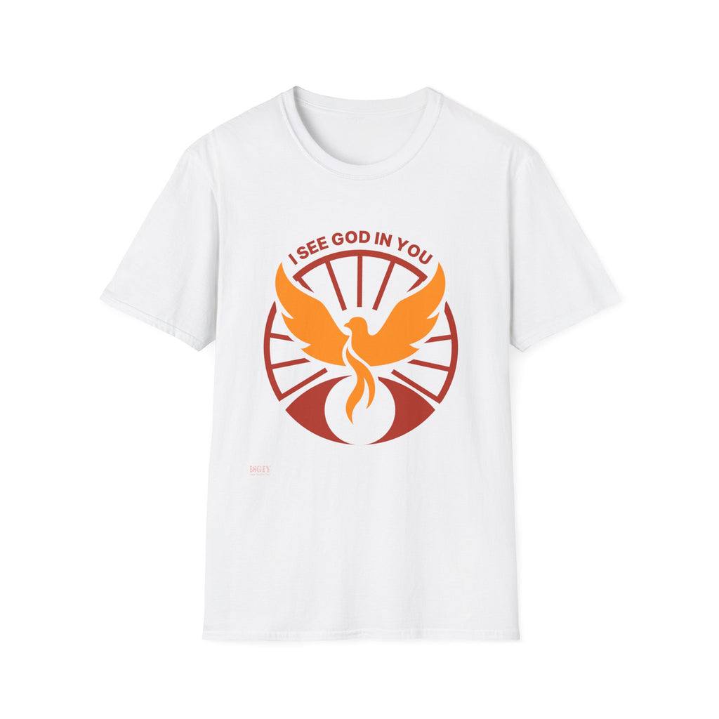 I See God In You Dove T-Shirt — Christian Faith Inspirational Tee