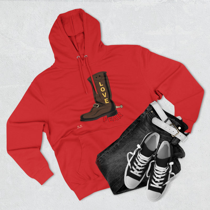 Copy of Unisex Premium Pullover Hoodie...Love Over Fear