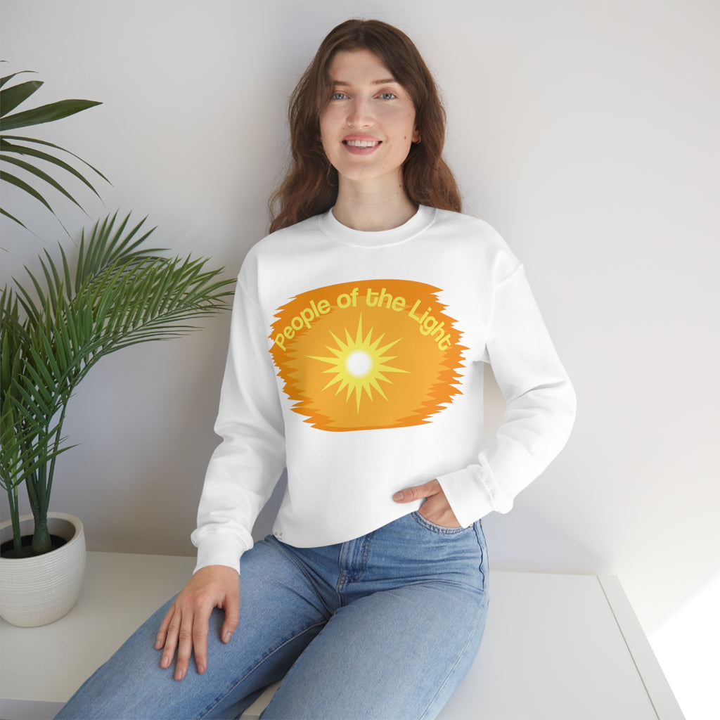 Unisex Heavy Blend Crewneck Sweatshirt People Of The Light
