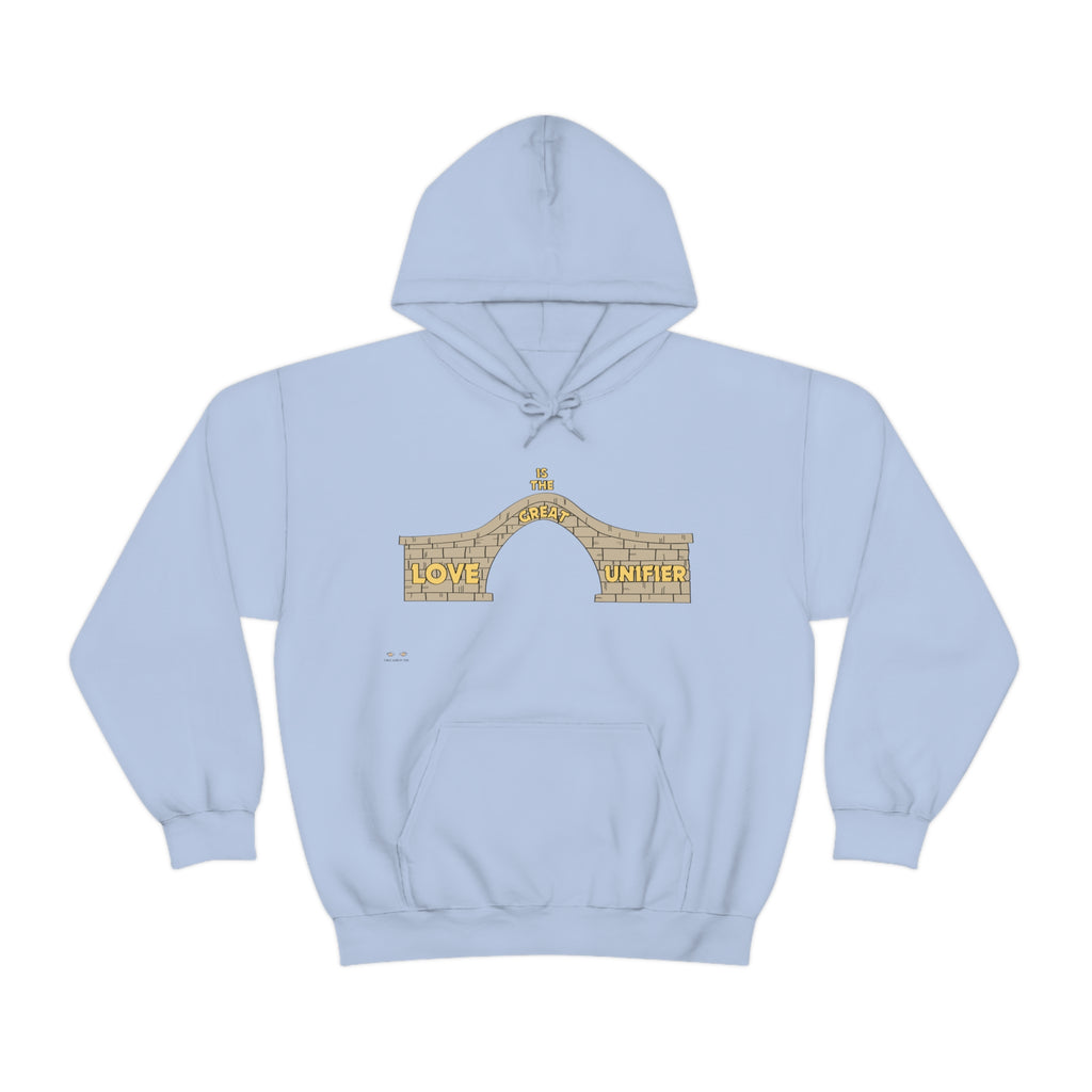 Unisex Heavy Blend Hooded Sweatshirt Love Is The Great Unifier