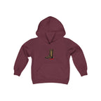 Youth Heavy Blend Hooded Sweatshirt Love Over Fear
