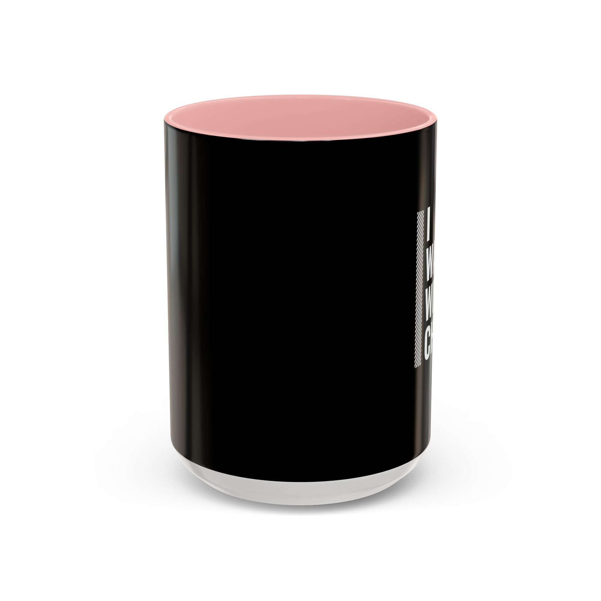 I Walk With Christ Accent Coffee Mug — Inspirational Christian Tea Cup (11/15oz)