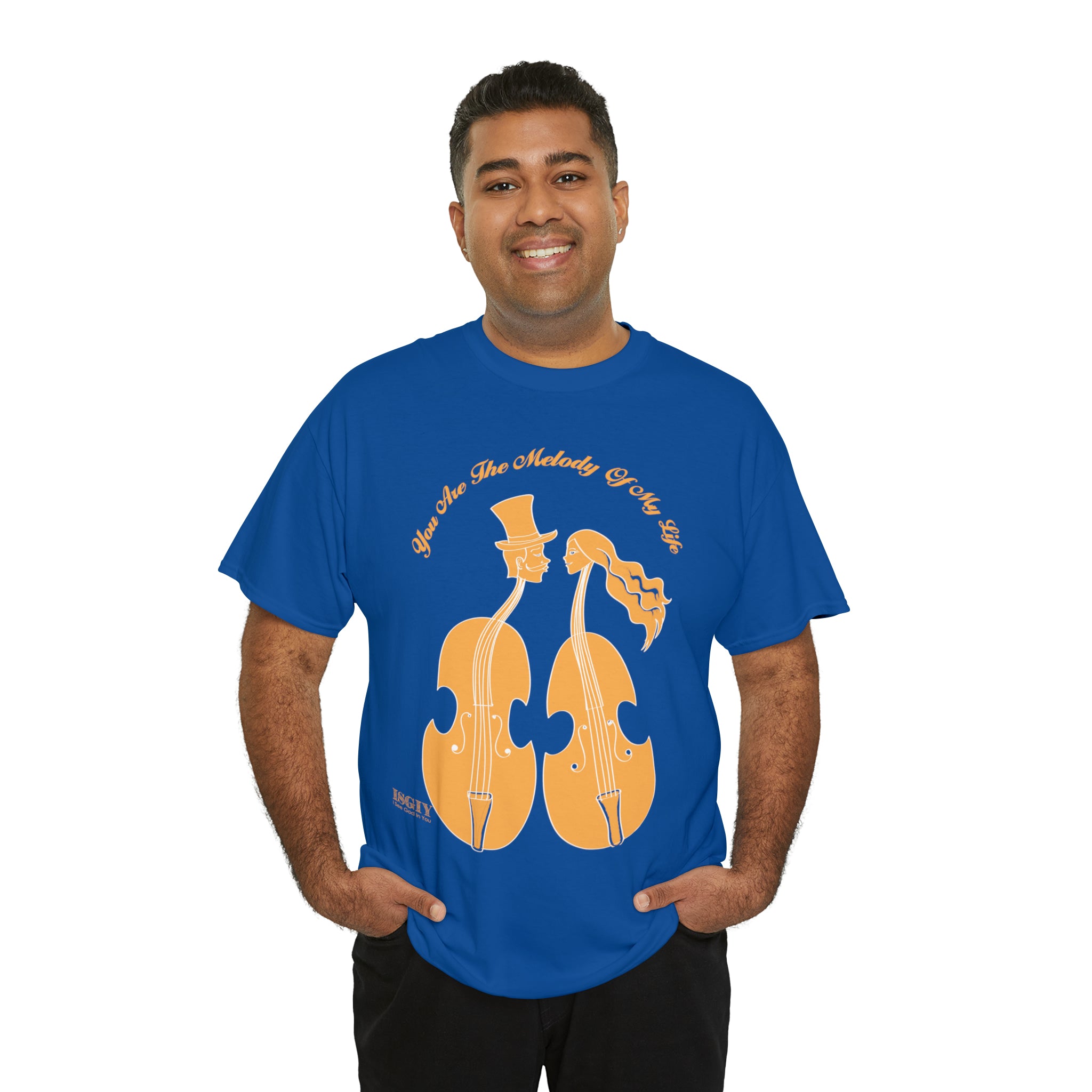 Copy of Unisex Heavy Cotton Tee...You Are The Melody Yel