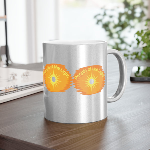 Metallic Mug (SilverGold) People Of The Light