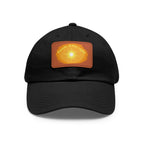 Dad Hat with Leather Patch. People Of The Light