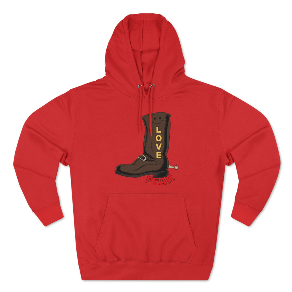 Copy of Copy of Unisex Premium Pullover Hoodie...Love Over Fear