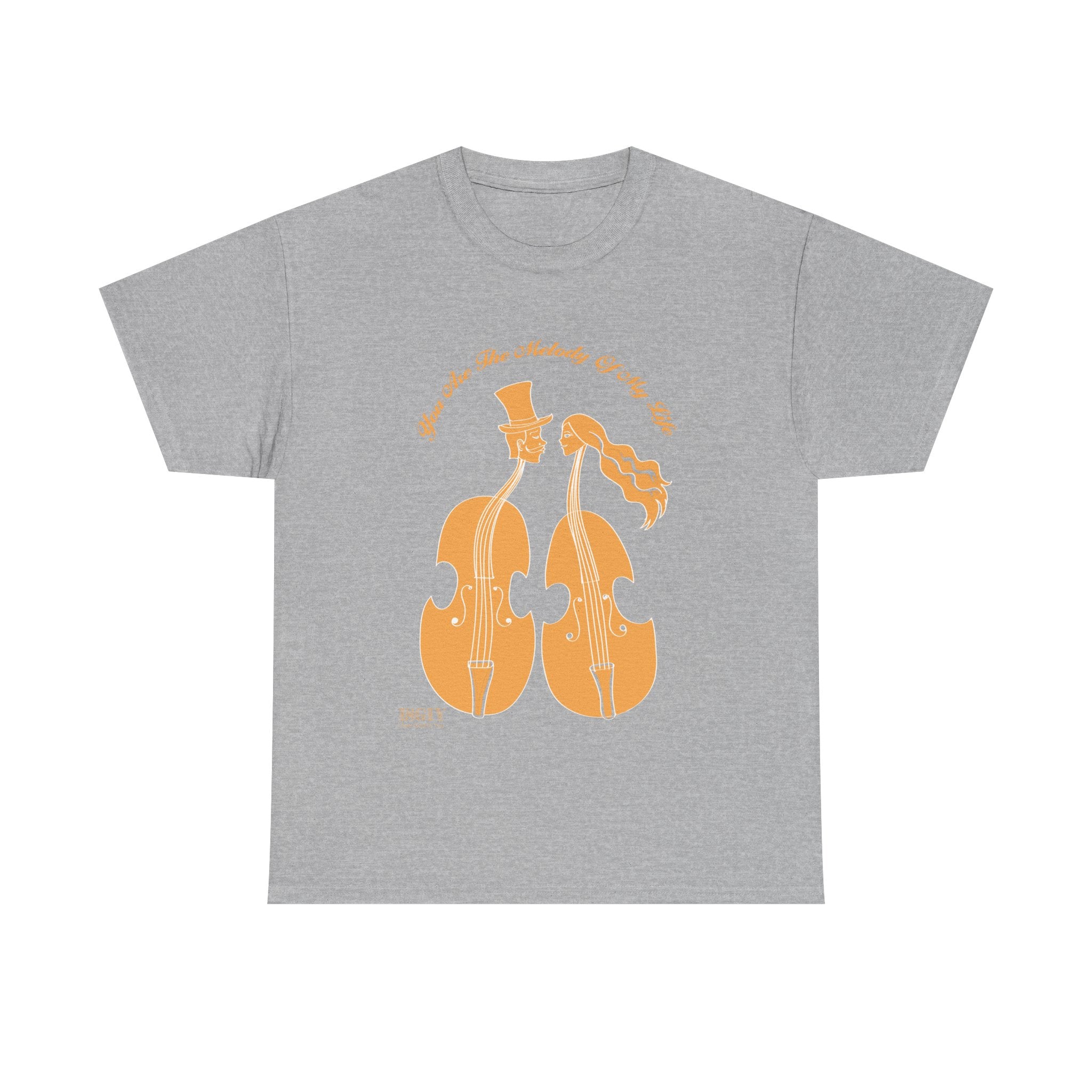 Unisex Heavy Cotton Tee...You Are The Melody Yel