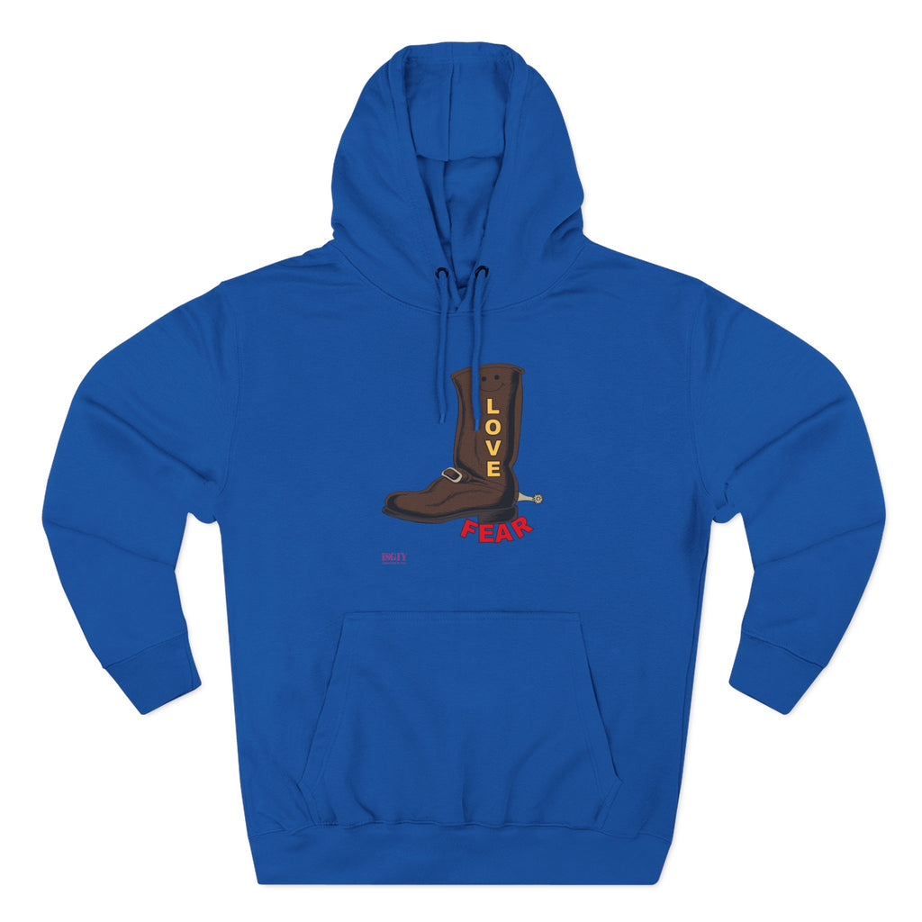 Unisex Premium Pullover Hoodie...Love Over Fear