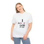 Unisex Heavy Cotton Tee I See God In You
