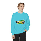 Sweatshirt — "Jamaicans 4 Christ" Graphic Crewneck (Patriotic Jamaican Colors)