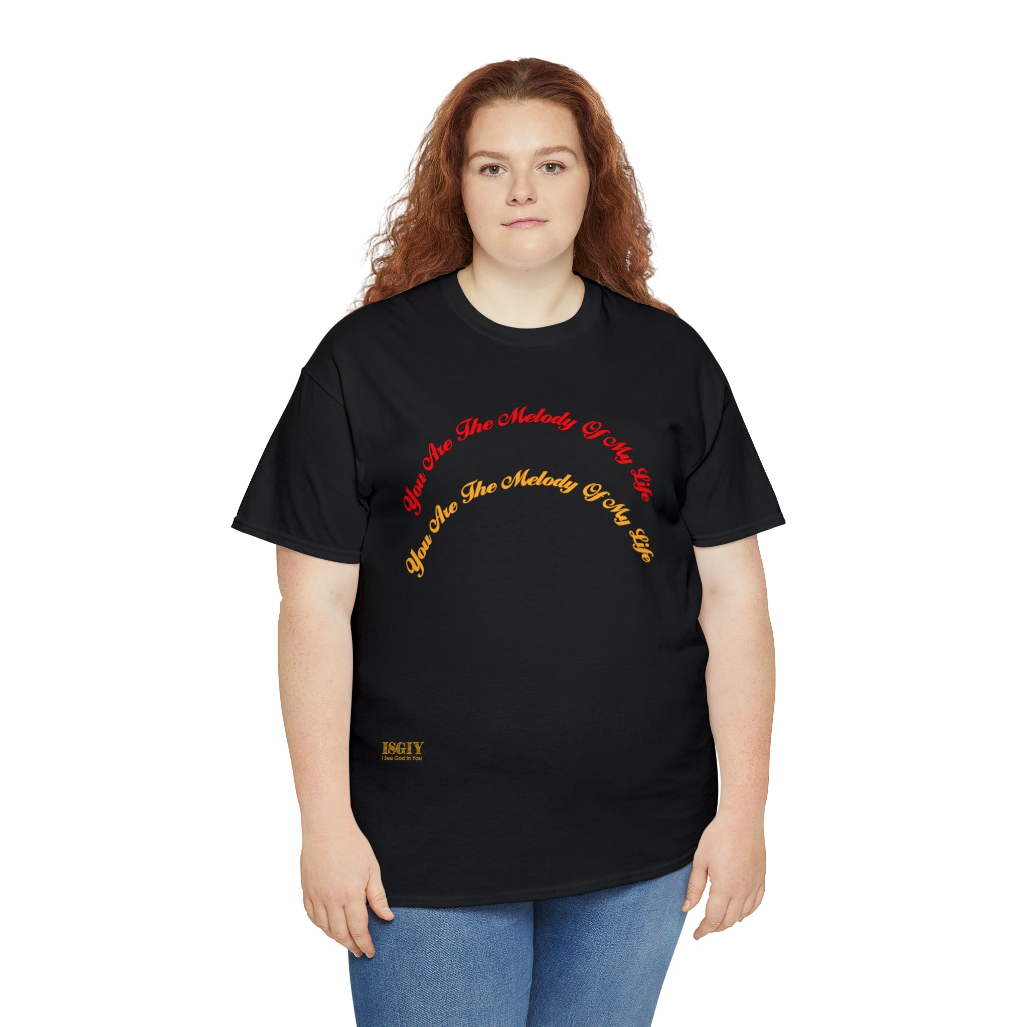 Unisex Heavy Cotton Tee...You Are The Melody multi