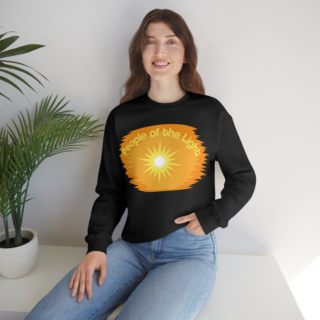 Unisex Heavy Blend Crewneck Sweatshirt People Of The Light