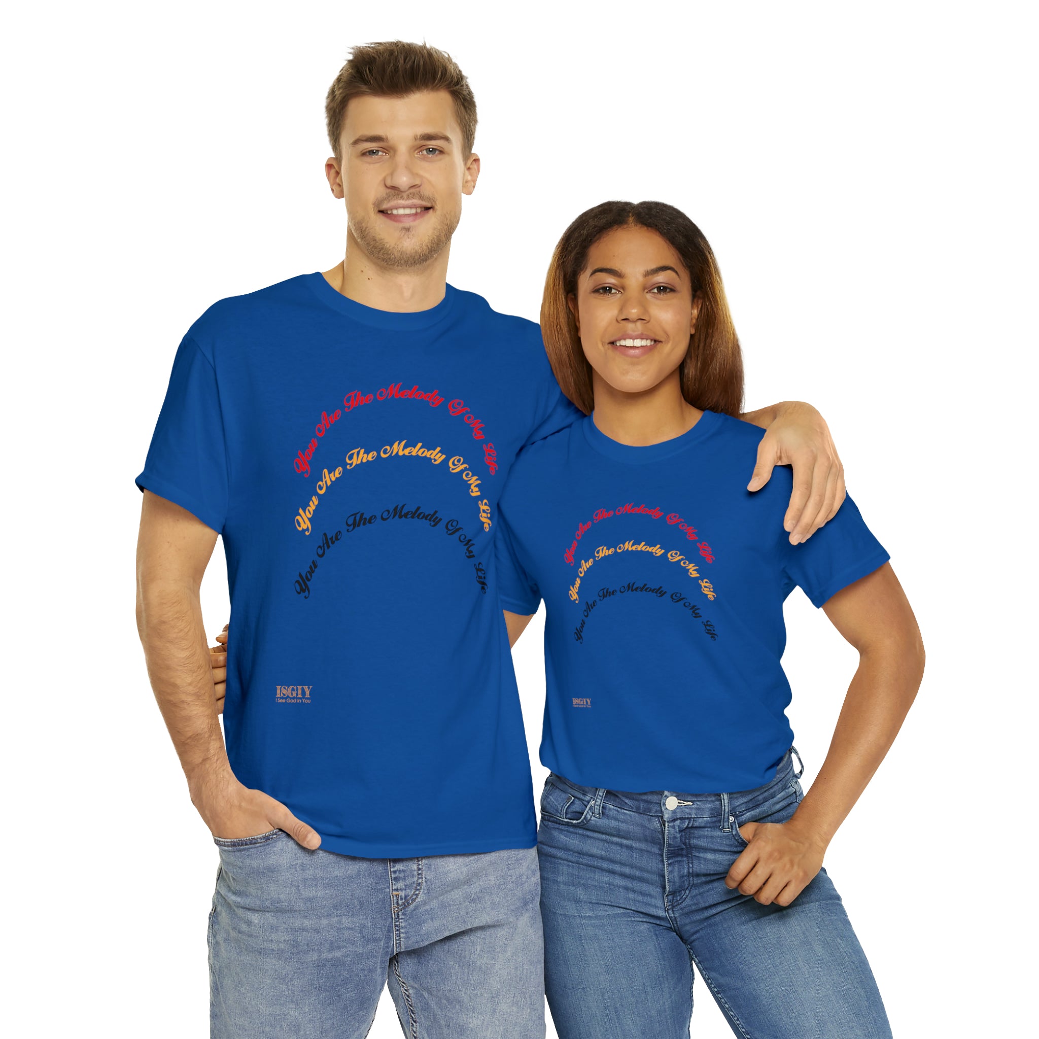 Unisex Heavy Cotton Tee...You Are The Melody multi