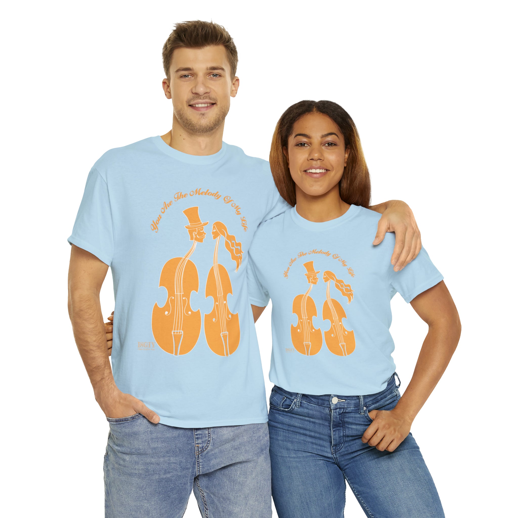 Copy of Unisex Heavy Cotton Tee...You Are The Melody Yel