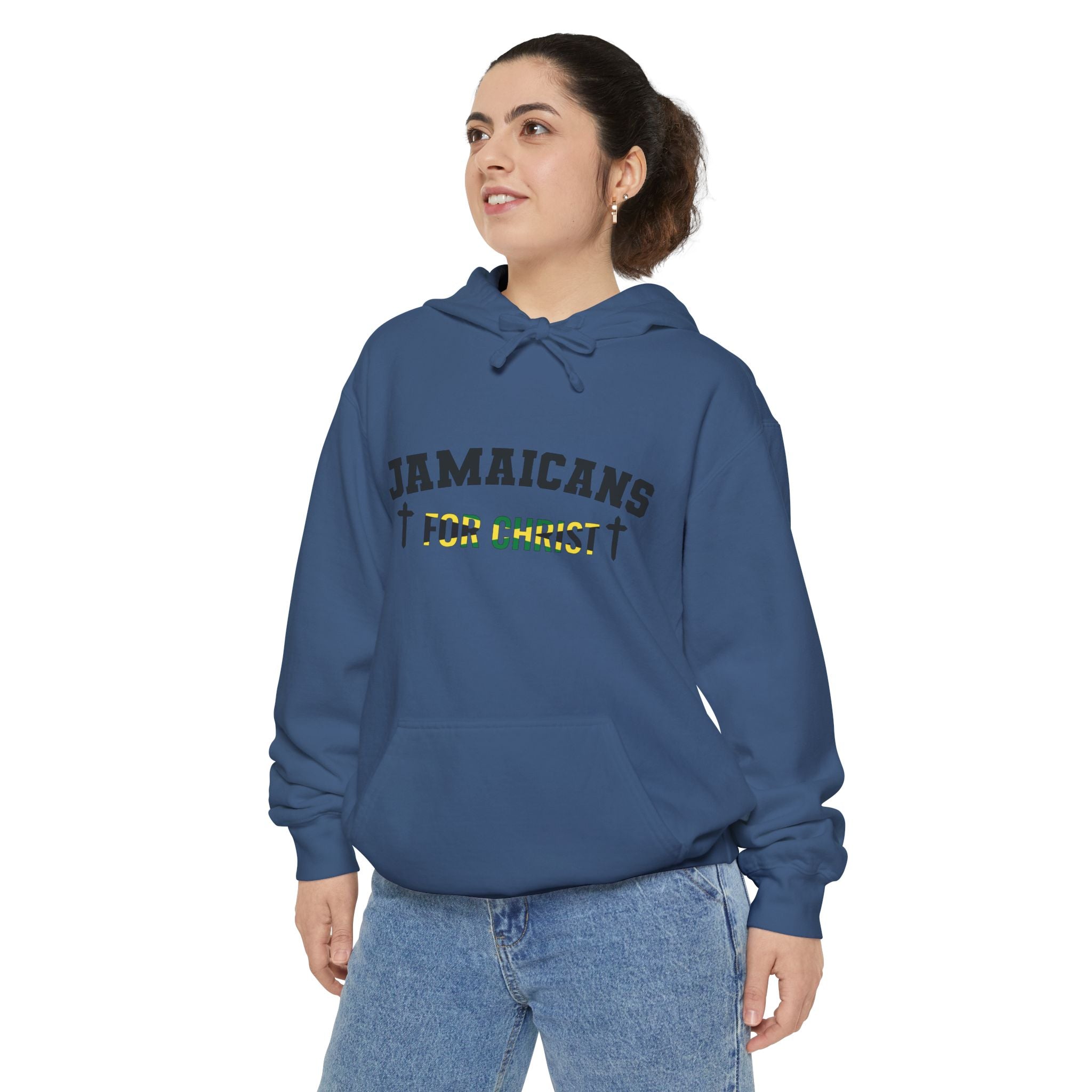 Jamaicans For Christ Hoodie — Faith-Based Jamaican Pride Pullover