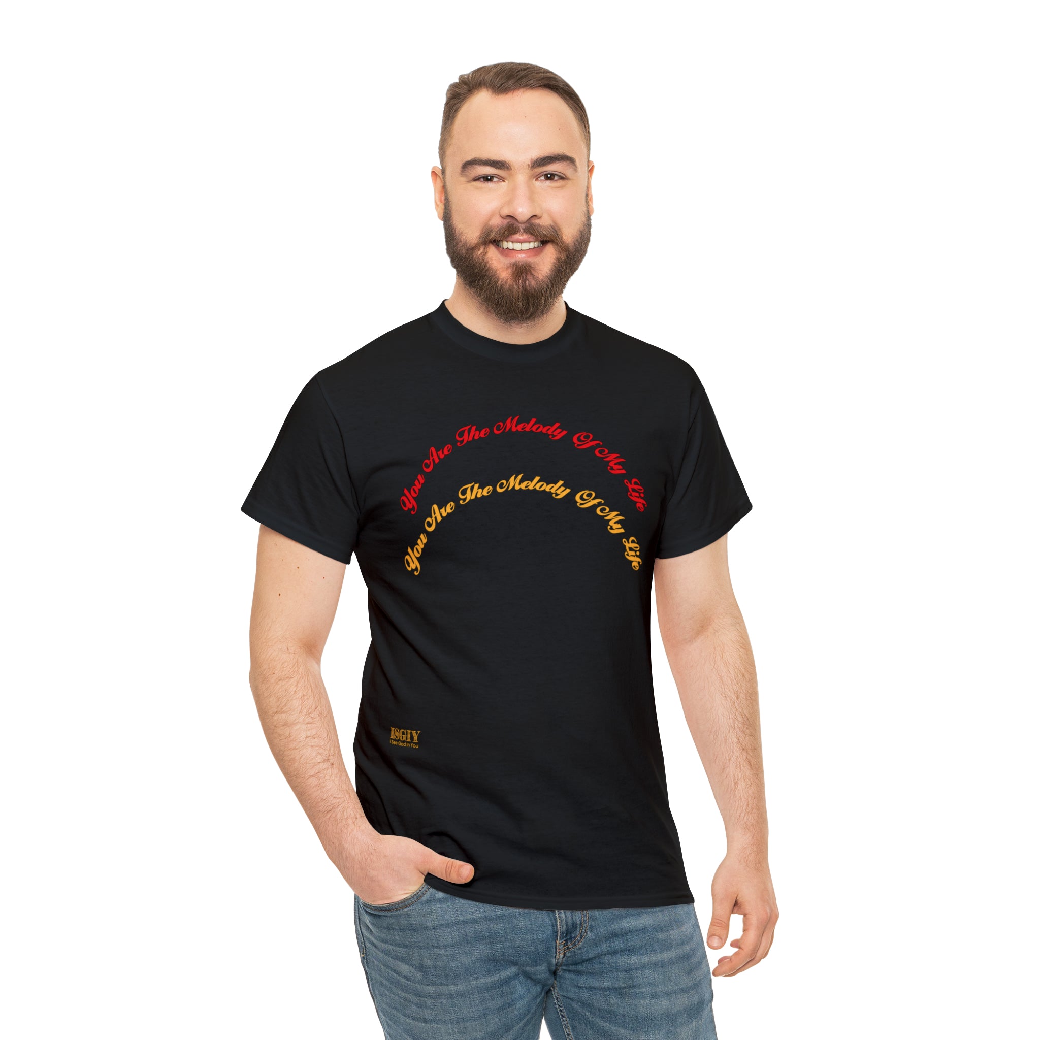 Unisex Heavy Cotton Tee...You Are The Melody multi