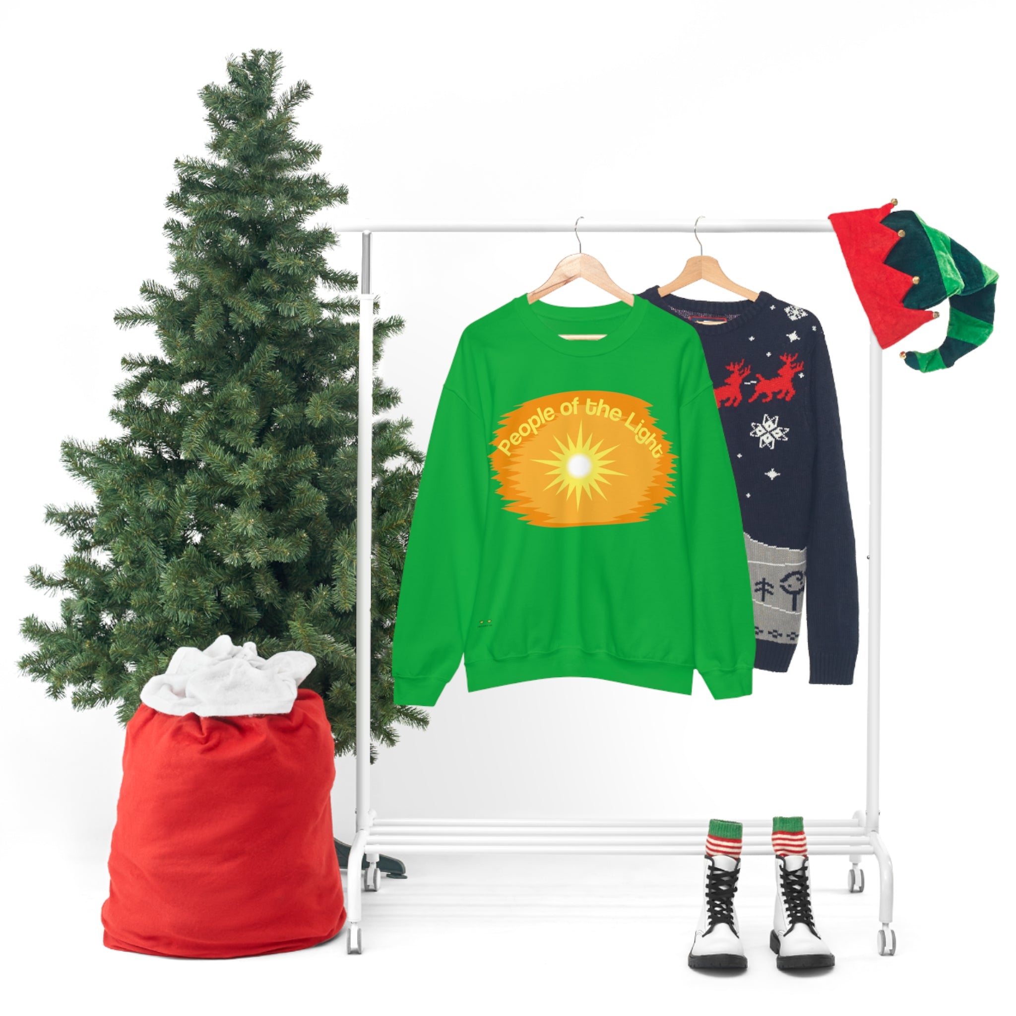 Unisex Heavy Blend Crewneck Sweatshirt People Of The Light