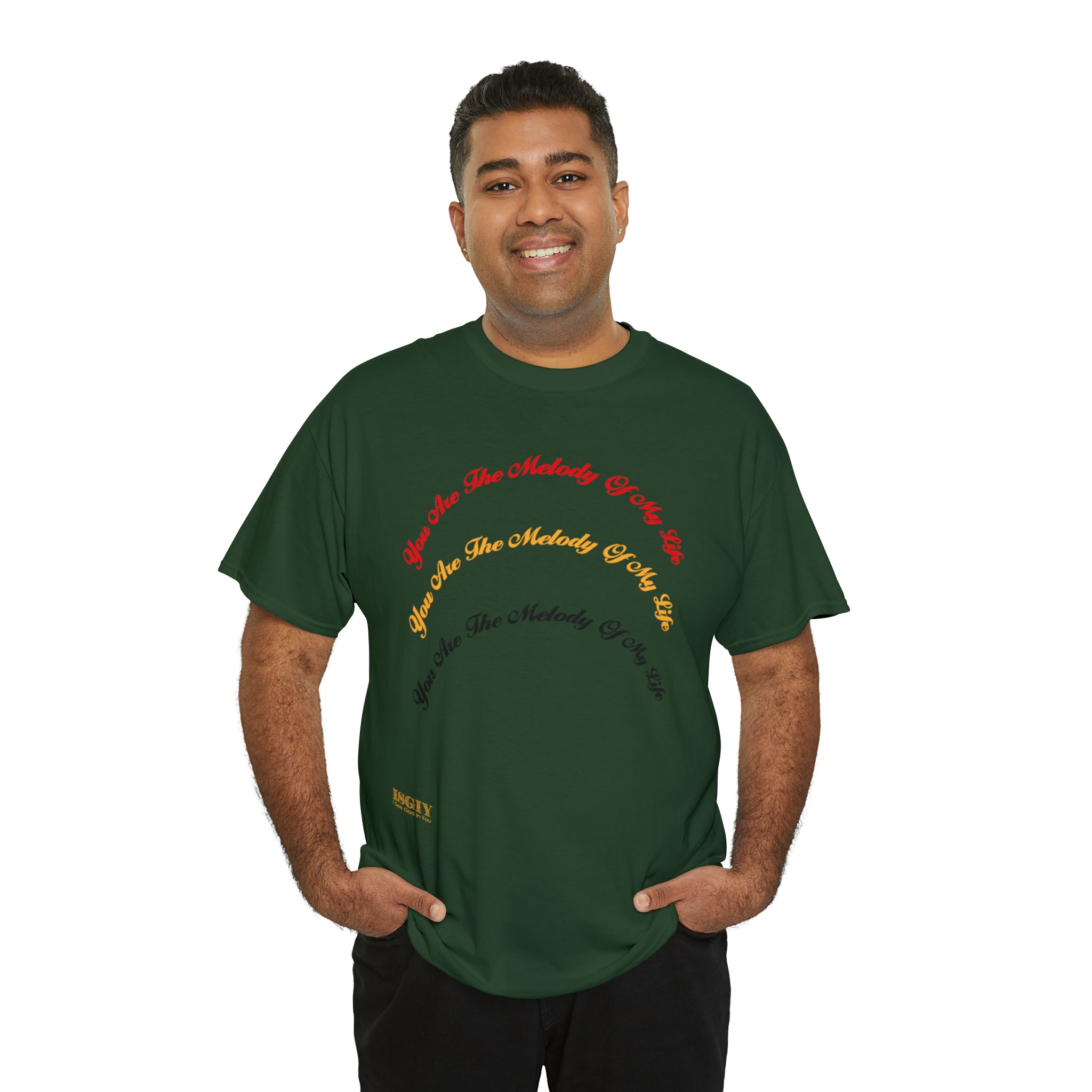 Unisex Heavy Cotton Tee...You Are The Melody multi