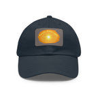 Dad Hat with Leather Patch. People Of The Light