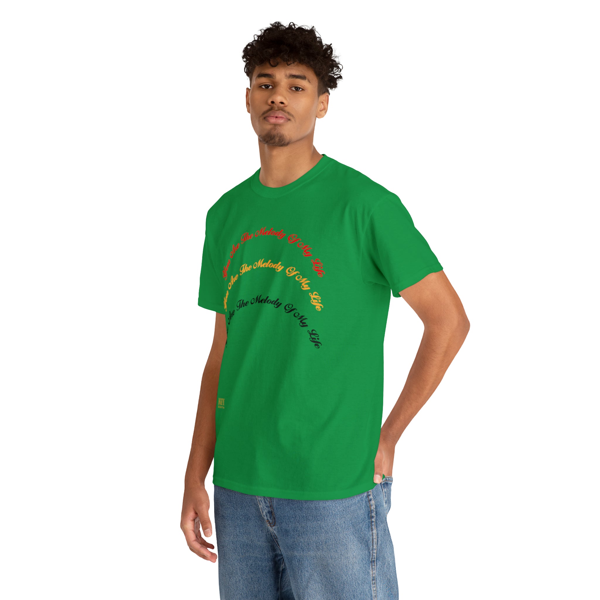 Unisex Heavy Cotton Tee...You Are The Melody multi