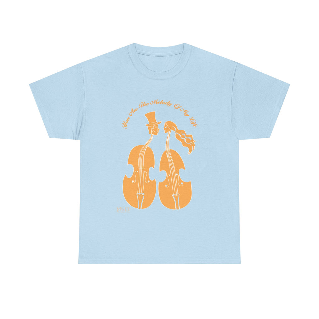 Unisex Heavy Cotton Tee...You Are The Melody Yel