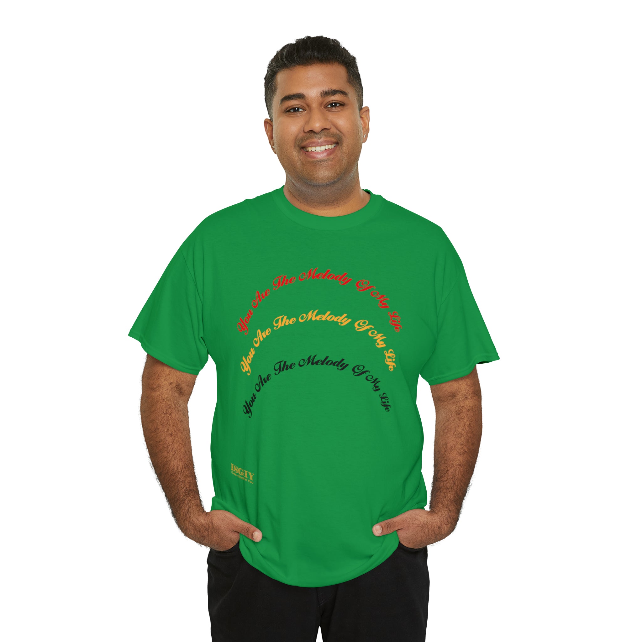 Unisex Heavy Cotton Tee...You Are The Melody multi