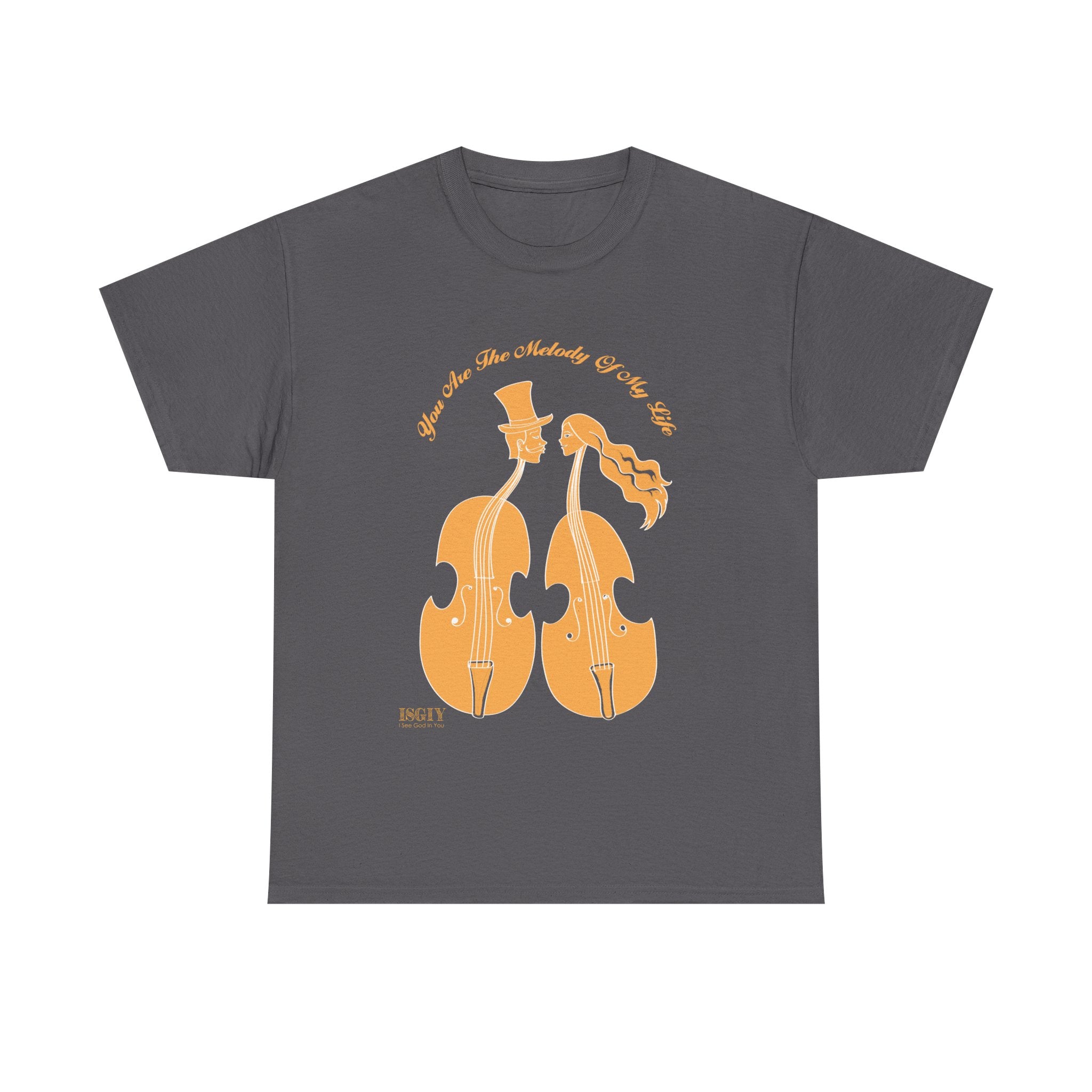 Unisex Heavy Cotton Tee...You Are The Melody Yel