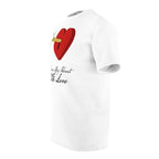 Unisex AOP Cut & Sew Tee Purchase My Heart
