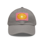 Dad Hat with Leather Patch. People Of The Light