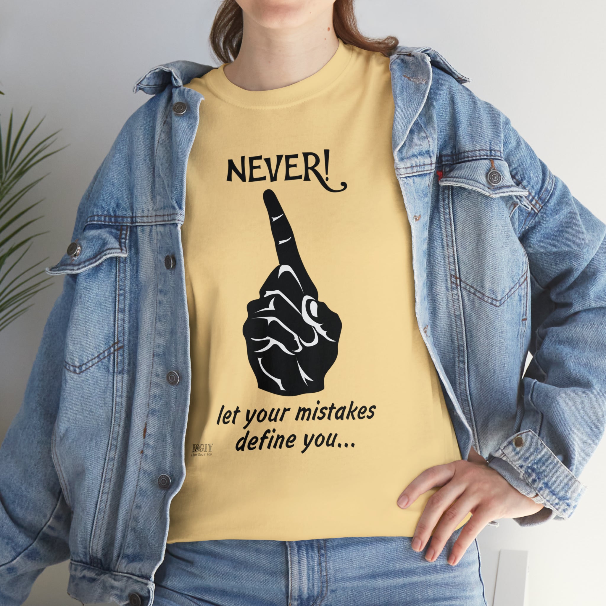 Never Let Your Mistakes Define You