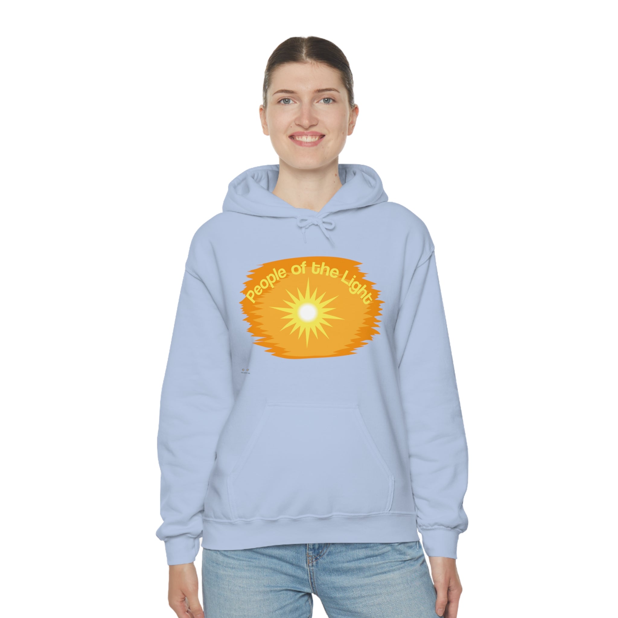 Unisex Heavy Blend Hooded Sweatshirt People Of The Light