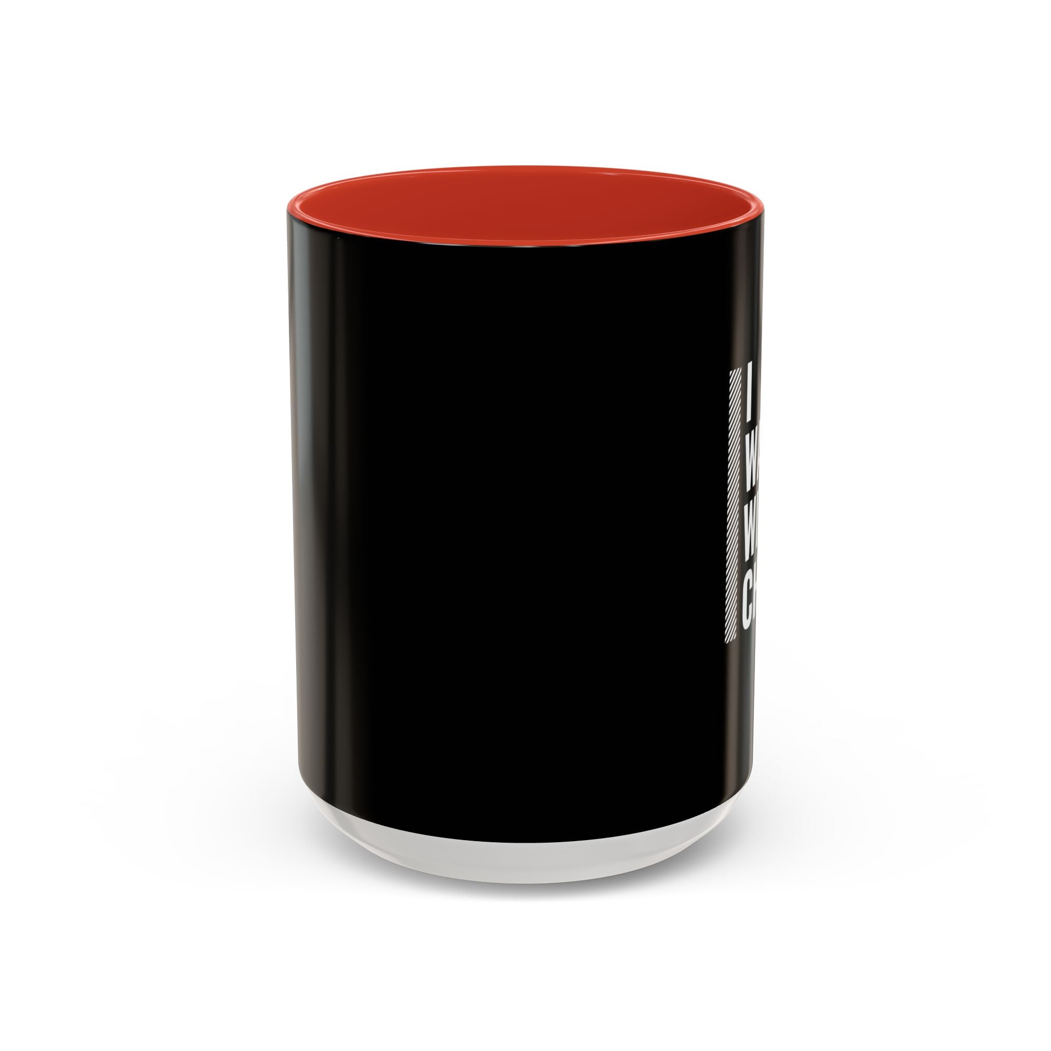 I Walk With Christ Accent Coffee Mug — Inspirational Christian Tea Cup (11/15oz)