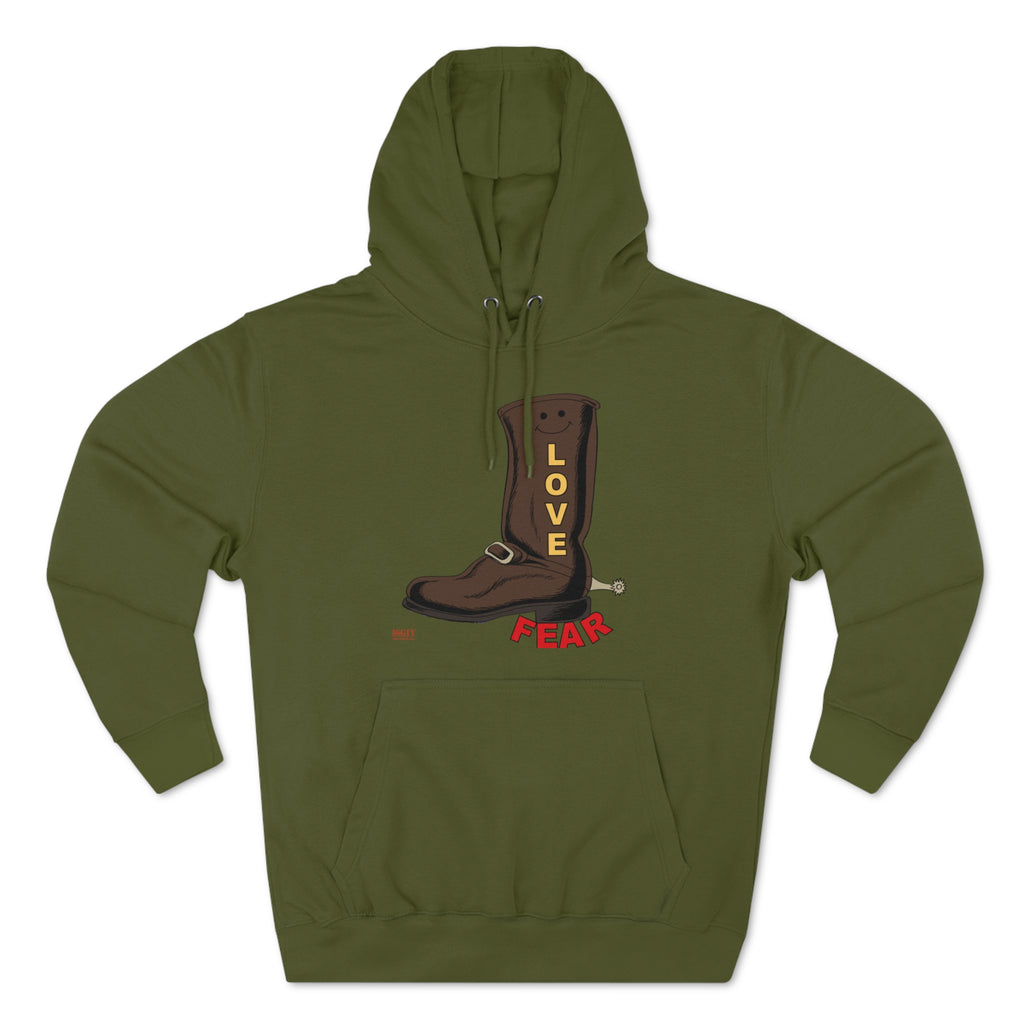 Copy of Copy of Unisex Premium Pullover Hoodie...Love Over Fear