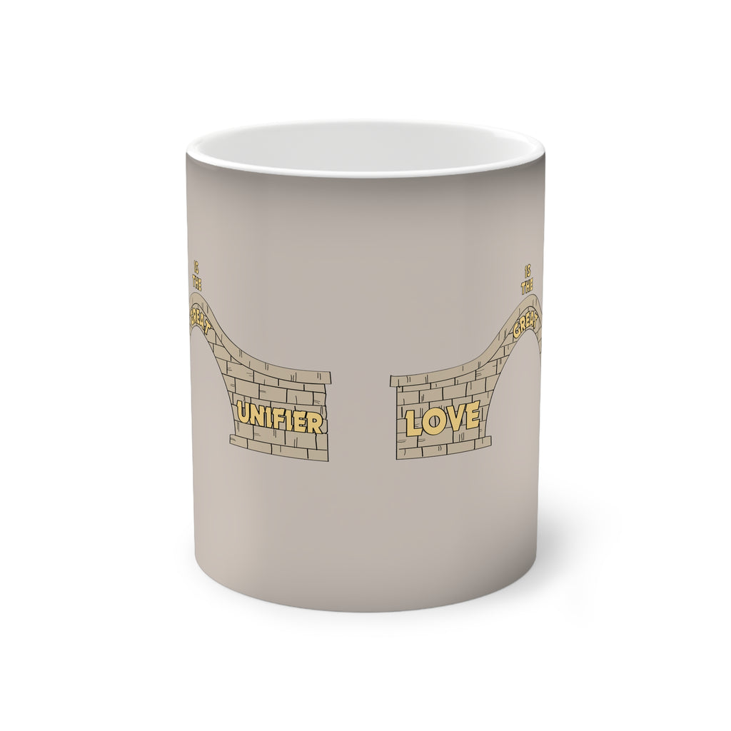 Color-Changing Mug, 11oz. Love Is The Great Unifier