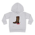 Toddler Pullover Fleece Hoodie Love Over Fear